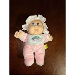 Vintage 1989 cabbage patch baby land rattle 10in doll